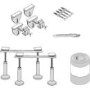 Schallschutz-Set Alternafür Badewannen aus Stahl