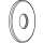 Rosette Arwa Purekomplett, zu Wanneneinlauf(WI567024100000)