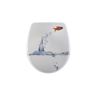 diaqua® WC-Sitz Nice Slow Down Jumping fish 41 - 46.5 X 36.5 CM