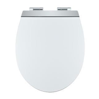 diaqua® WC-Sitz Menton LED Slow Down weiss - MDF - FSC® 100% 41.9 - 46.6 X 36.5 CM 36