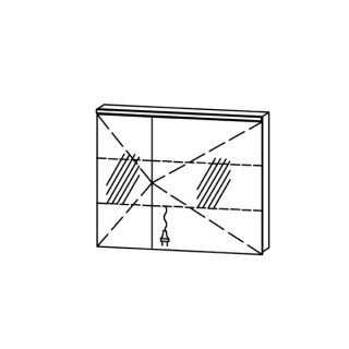 Spiegelschrank ProCasa Cinque 90 / IP24