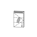 Spiegelschrank Vanity-Pasofino 50 / IP24