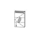 Spiegelschrank Vanity-Pasofino 50 / IP24