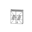 Spiegelschrank Vanity-Pasofino 70 / IP24
