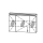 Spiegelschrank Vanity-Pasofino 120 / IP24