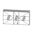 Spiegelschrank Vanity-Pasofino 150 / IP24
