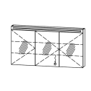 Spiegelschrank Vanity-Pasofino 150 / IP24