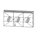 Spiegelschrank Vanity-Pasofino 150 / IP24