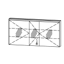 Spiegelschrank Vanity Tribute 150 / IP24