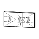 Spiegelschrank Vanity-Flat New Quattro / IP24