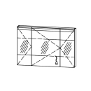 Spiegelschrank Vanity-Flat New 120 / IP24