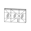 Spiegelschrank Vanity-Flat New 130 / IP24
