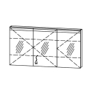 Spiegelschrank Vanity-Flat New 150 / IP24