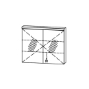 Spiegelschrank Vanity Cubo 2 / IP24