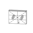 Spiegelschrank Vanity Cubo 2 / IP24