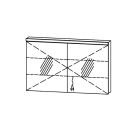 Spiegelschrank Vanity Cubo 2 / IP24