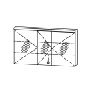 Spiegelschrank Vanity Cubo 2 / IP24
