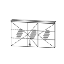 Spiegelschrank Vanity Cubo 2 / IP24