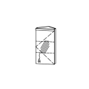 Spiegelschrank Vanity Cubo 2 Corner / IP24