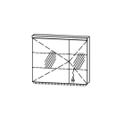 Spiegelschrank Vanity Cubo 2 / IP24