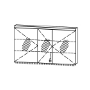Spiegelschrank Vanity Cubo 2 / IP24
