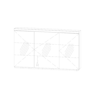 Spiegelschrank Vanity Cubo 2 / IP24