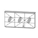 Spiegelschrank Vanity Cubo 2 / IP24