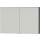 LED-Spiegelschrank 2 türig OPTIMA X OSPSD2100M5033 1000x658x168mm, grau lackmatt