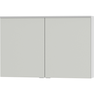 LED-Spiegelschrank 2 türig OPTIMA X OSPSD2100M7004 1000x658x168mm, UV-Lack weiss glänzend