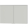 LED-Spiegelschrank 2 türig OPTIMA X OSPSD2100M7004 1000x658x168mm, UV-Lack weiss glänzend