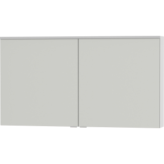 LED-Spiegelschrank 2 türig OPTIMA X OSPSD2120M7611 1200x658x168mm, weiss glänzend