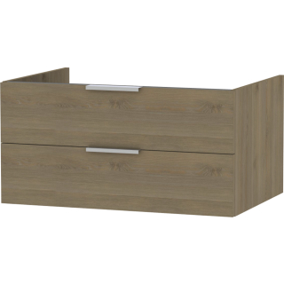 Unterschrank mit 2 Schubladen OPTIMA X OU2S840M5044 800x400x545mm, ocean pine