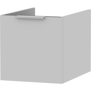 Unterschrank mit 1 Auszug OPTIMA X OUZ440M7633 400x400x545mm, weiss matt