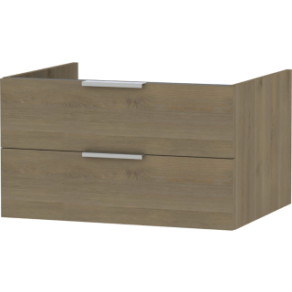 Unterschrank mit 2 Schubladen OPTIMA X OWE2S740M5044 700x400x545mm, ocean pine