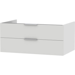 Unterschrank mit 2 Schubladen OPTIMA X OWE2S940M7611 900x400x545mm, weiss glänzend