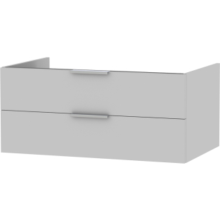 Unterschrank mit 2 Schubladen OPTIMA X OWE2S940M7633 900x400x545mm, weiss matt