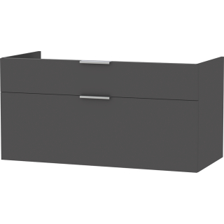 Unterschrank 1Schublade/1Auszug OPTIMA X OWESZ1260M5033 1200x600x545mm, grau lackmatt