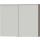 OPTIMA X LED-Spiegelschrank 2 türig 800x658x168mm, braun lackmatt