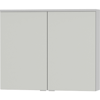 OPTIMA X LED-Spiegelschrank 2 türig 800x658x168mm, weiss matt