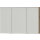 Spiegelschrank Optima X 1200x658x168 mm, country oak 3T