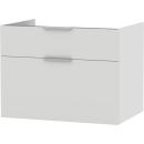 WT-Unterschrank Optima X 800x600x545mm, weiss gl. Crystal...