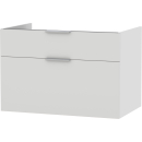 WT-Unterschrank Optima X 900x600x545mm, weiss gl. Crystal...