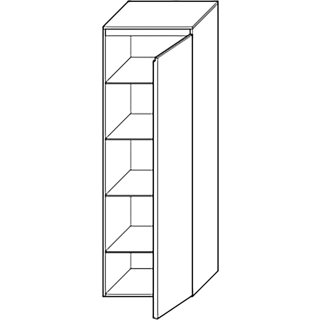 Halbhochschrank Burgbad RC 40 B Variabel, H Variabel, T Variabel