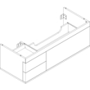 Waschtischmöbel Alternalogica plus, Breite 121,6...