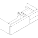 Waschtischmöbel Alternalogica plus, Breite 121,6...