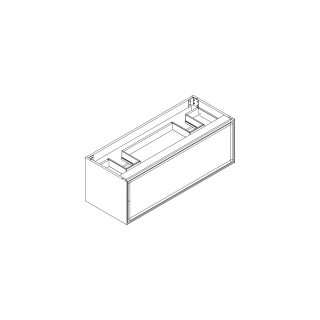 Waschtischmöbel Alternaelena plus, Breite 115,7 cmHöhe 40 cmTiefe 44,6 cm