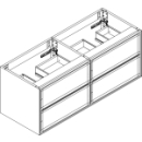 Waschtischmöbel Alternaelena plus, Breite 115,7...