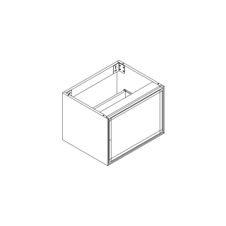 Waschtischmöbel Alternaelena plus, Breite 55,7 cmHöhe 40 cmTiefe 44,6 cm