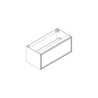 Waschtischmöbel Alternaelena plus, Breite 95,7 cmHöhe 40 cmTiefe 44,6 cm