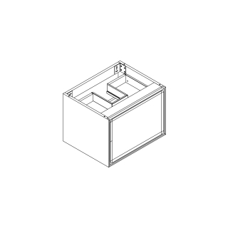 Waschtischmöbel Alternaelena plus, Breite 55,7 cmHöhe 40 cmTiefe 44,6 cm